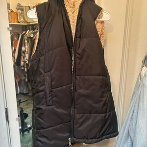 Black Puffer Vest
